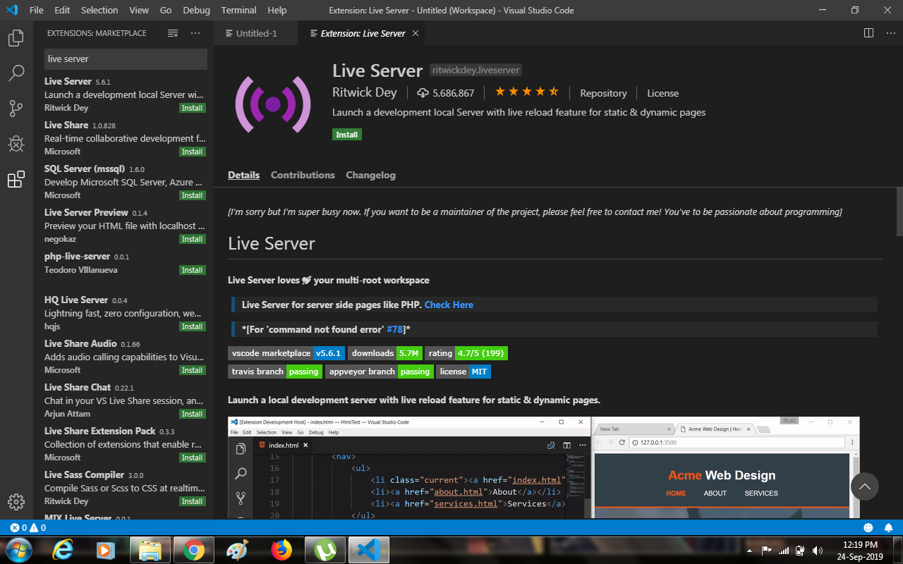 Giới thiệu cách chạy dự án đơn giản static file bằng html với live server trên máy local của dev. Giúp cho Dev xem những thay đổi trên html sẽ được tự động reload khi lưu file mà không cần phải bấm reload browser. /live-server-host-file-html-va-thay-doi-chinh-sua/featured-image.png